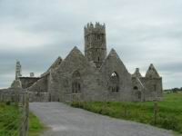 Irlande - Co Galway - Headford - Abbaye de Ross